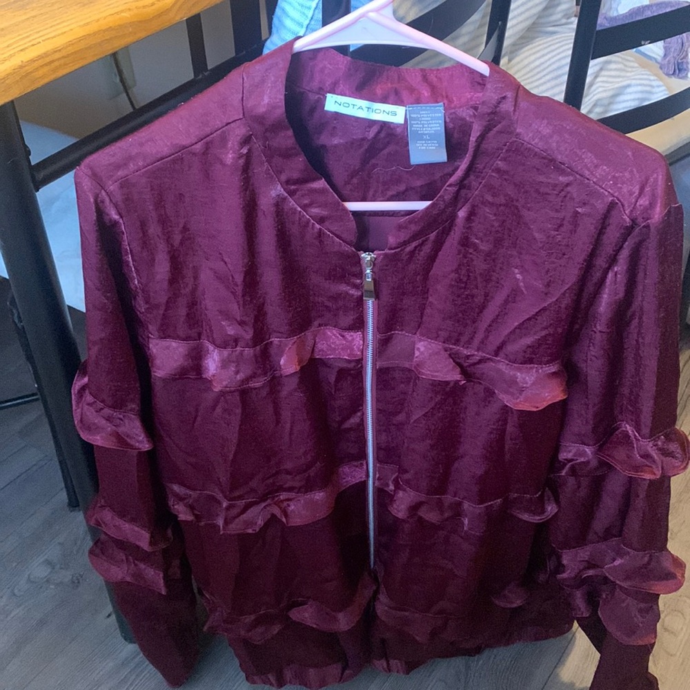 Purple jacket